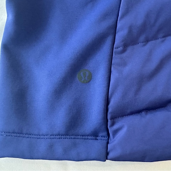 Lululemon Women’s Down For It All Vest Psychic Blue PYSH Sz. 12 - Picture 6 of 8